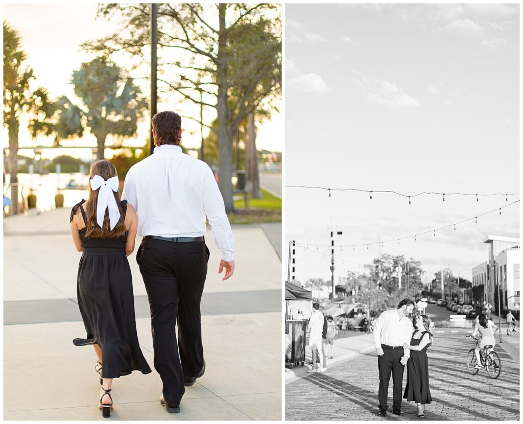 Downtown Tampa Engagement Session at Armature Works